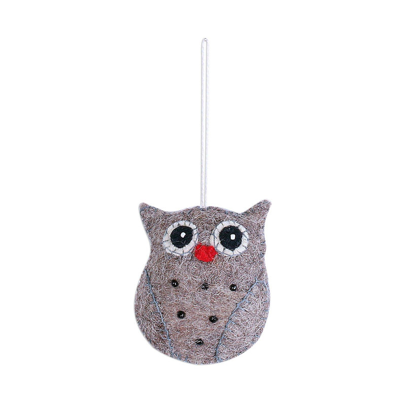 Figurine suspendue en laine minuit quartet