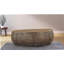 Table basse ovale dorée-278065057
