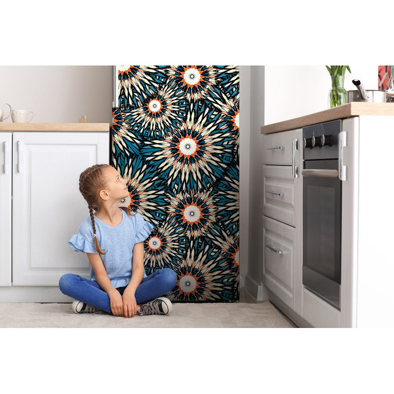 Abstract Door Decal