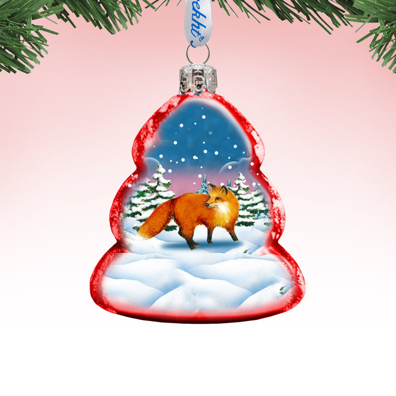 Keepsake 3'' Handmade Glass Holiday Shaped Ornament