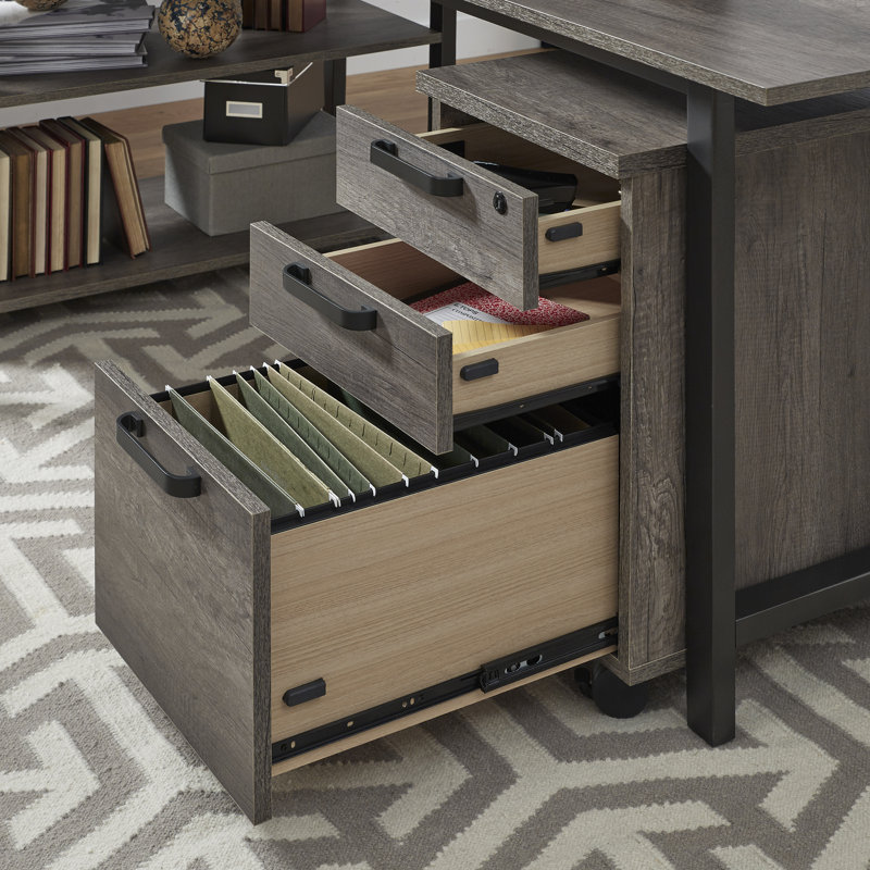  Larzelere 3 Drawer Mobile Filing Cabinet