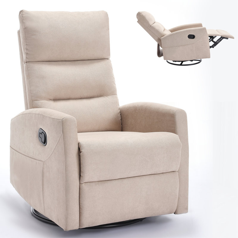 Fauteuil inclinable confortable avec fonctions avancées pour la détente, Beige