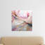 Pink Haze by J.A Art - Wrapped Canvas Print-25225480