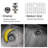 Topmount Gunmetal Black  Worksation Kitchen Sink