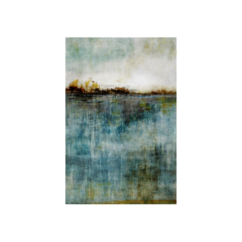 Fugue par Sofia Fox - Peinture, H 60 po x l 40 po x P 1,5 po, Gel coupé au couteau
