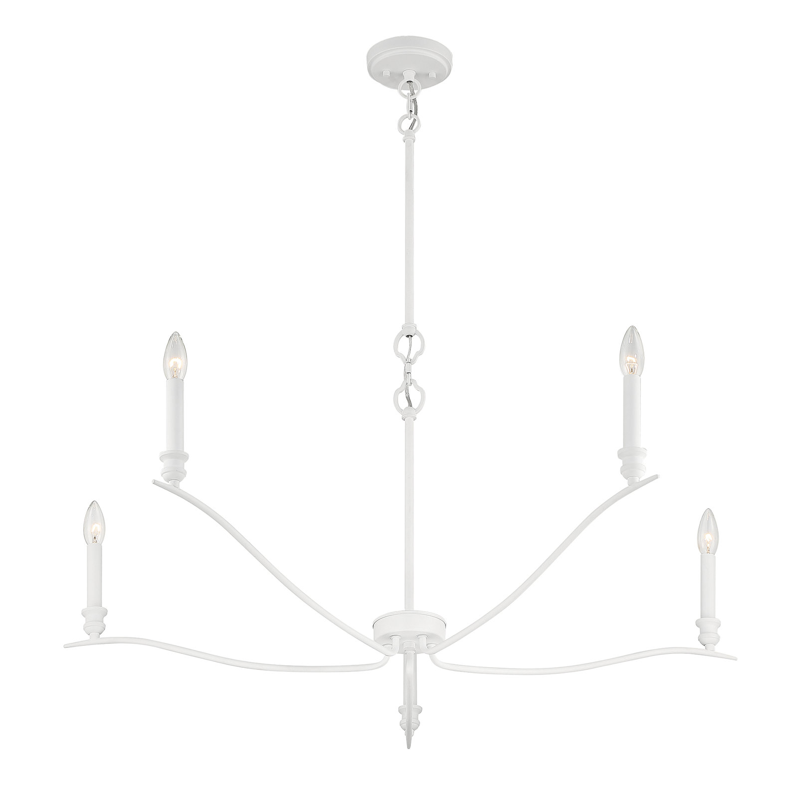 Eda 5 - Light Metal Dimmable Chandelier
