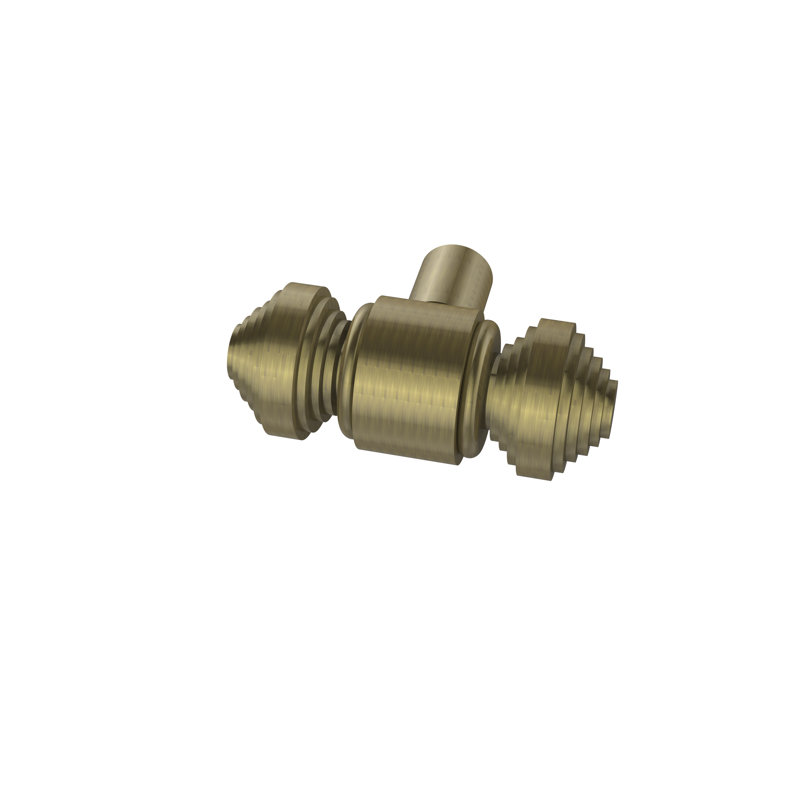 Southbeach 3/2 Length Bar Knob, Antique Brass