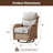 Ashawn Wicker Outdoor Swivel Rocker Chair with Cushions-728327398