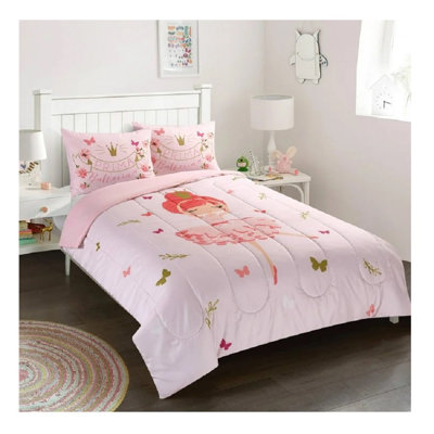 Ensemble d'édredon dansant rose Heritage Kids