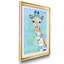 Cool girafe - cadre photo, reproduction d'art sur papier-1009915433-1009915434