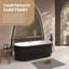 Baignoire autoportante 67 po 67 po