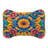 Mexican Patterns - 1 Piece Bone Shape Feeding Mat