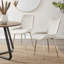 Edzard Double Pedestal High Gloss Dining Table Set with 6 Luxury Velvet Dining Chairs-87467422-87467426