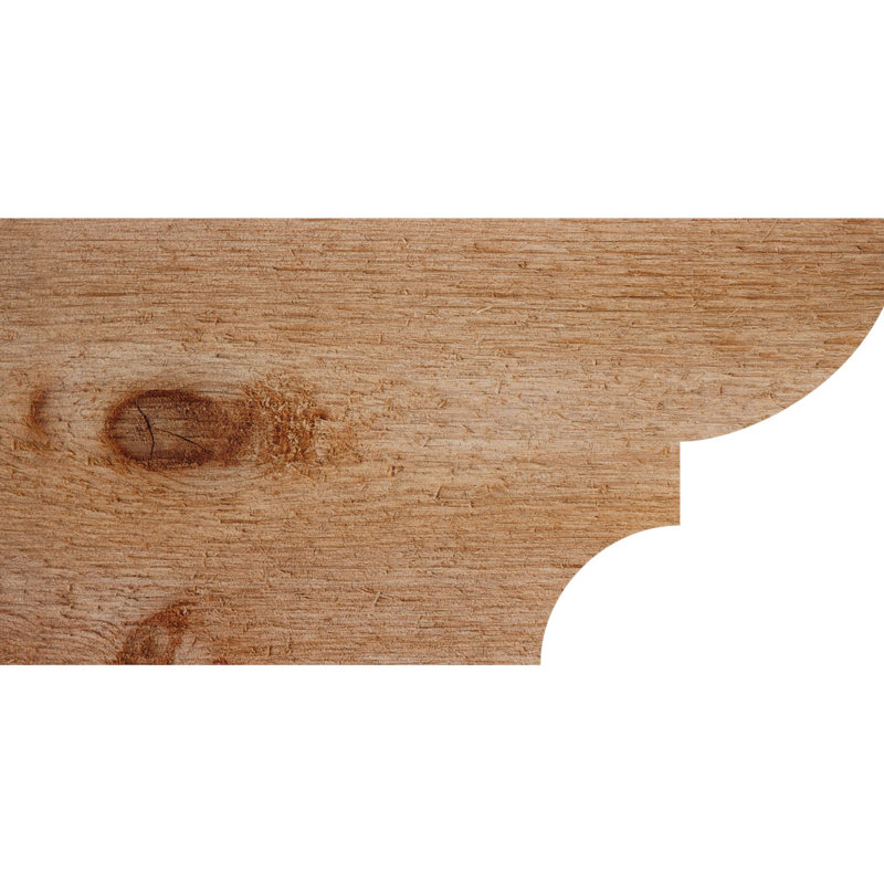 Ridgewood Rough Sawn Rafter Tail, Western Red Cedar, 6"H x 6"W x 12"L