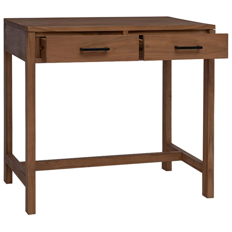 Solid Wood Writing Desk, 75 cm H x 80 cm W x 50 cm D