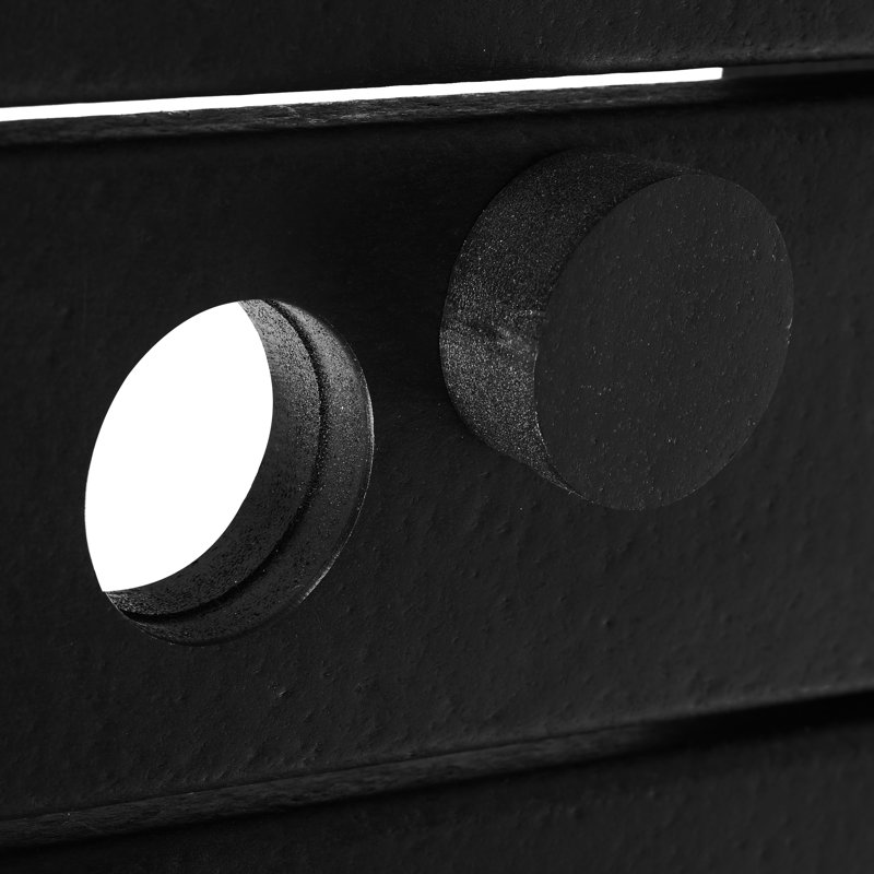 Ensemble de salle à manger 5 pièces Laguna Kids Adirondack, Noir, noir, noir, noir