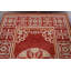 Tapis rouge en laine Gabbeh 5 x 8