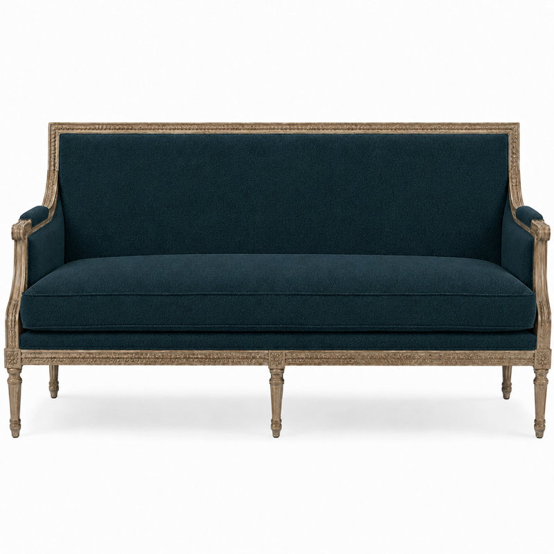 Mohair Fabric, Cerulean