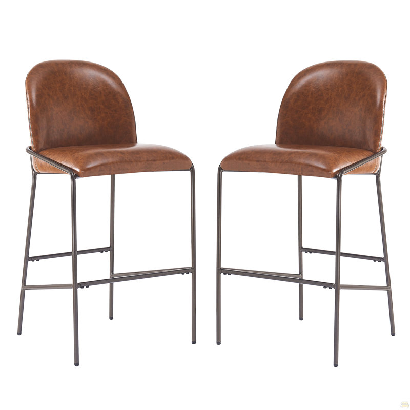 Ensemble de 2 tabourets de bar Galen
