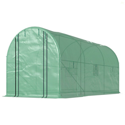 Walk-In Greenhouse With 2 Support Rods