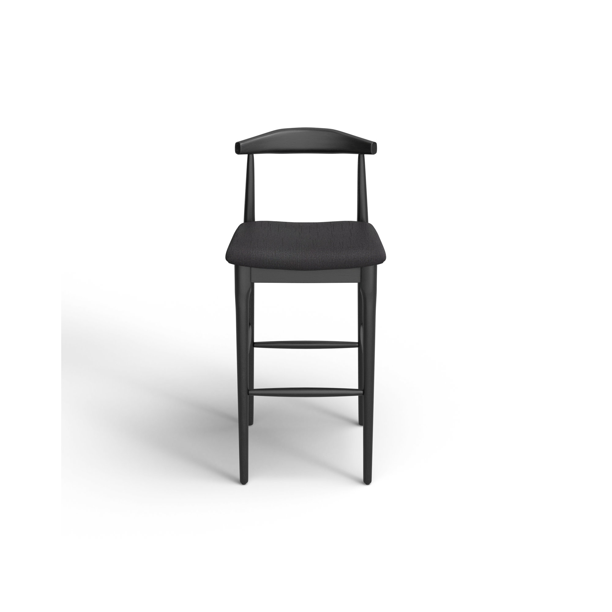 Hank Counter/Bar Stool, Black, Black, Bar Stool (29.6" Seat Height)