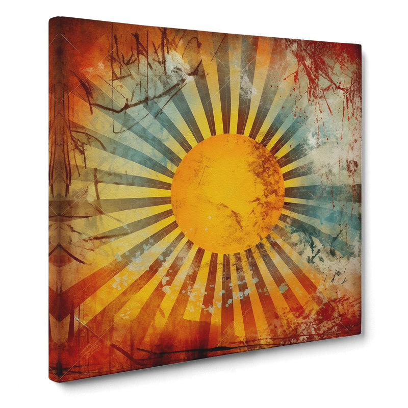 Sun - Wrapped Canvas