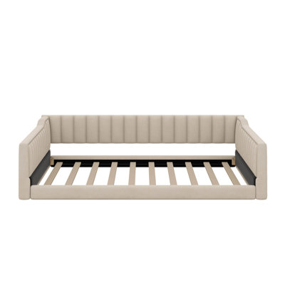 Plush Daybed With Handy Side Storage Pockets