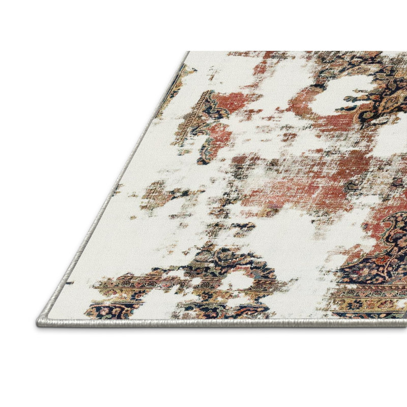 Abstract Indoor Rug, Rectangle 5' x 7'