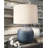 Signature Design By Ashley Malthace Metal Accent Table Lamp With Hammered Aluminum And Modified Drum Shade