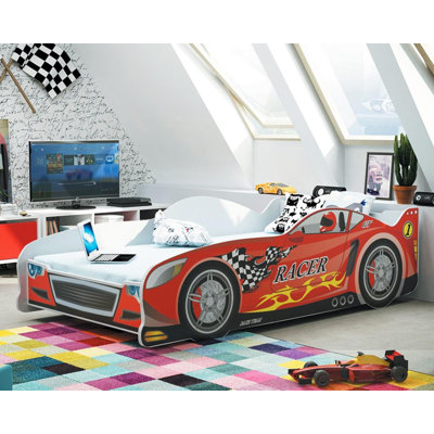 Auto-Kinderbett Laisha, 80 x 160 cm