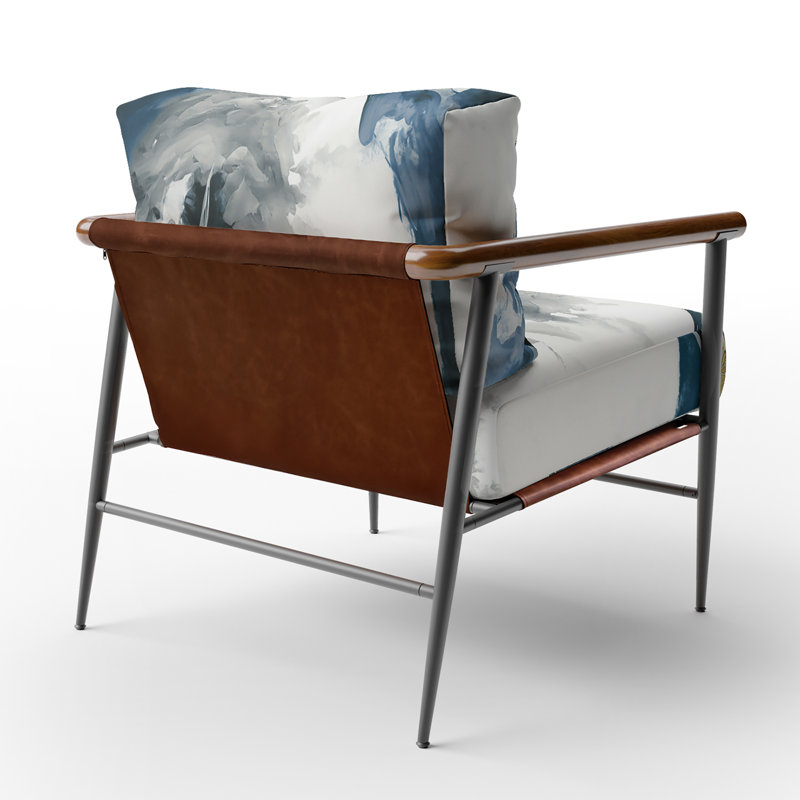 Fauteuil rembourré Feeling Honolulu Blue X, Noir