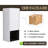 12" Bathroom Side Cabinet,Soft Close Doors,Float Mounting Design,(KD-Packing)