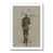 White Framed Paper Print