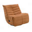Fauteuil inclinable souple, fauteuil inclinable oscillant en cuir synthétique avec pivot