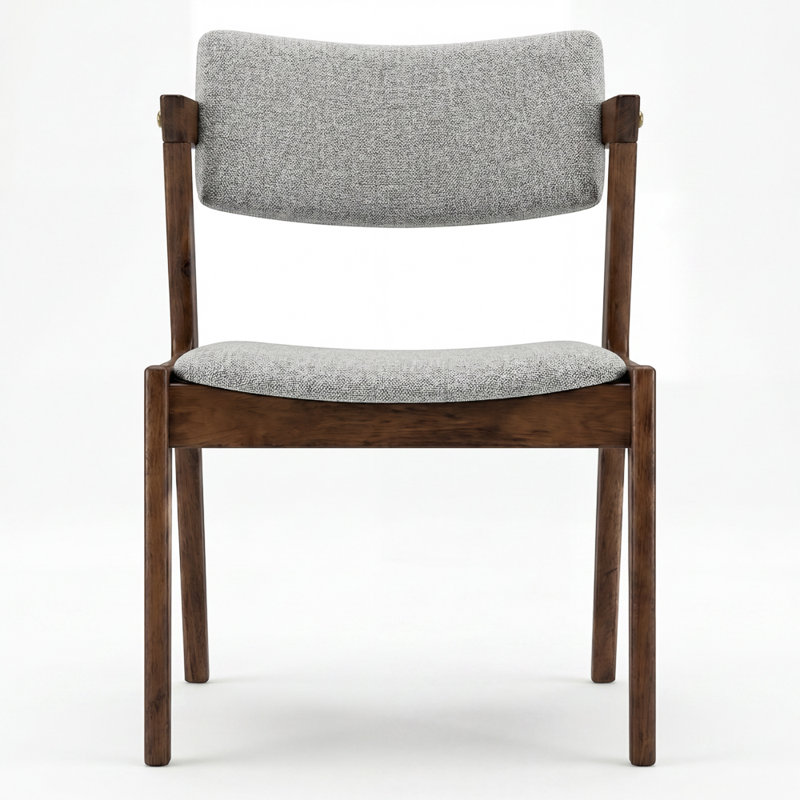Chaise d'appoint Aliasa, Gris clair