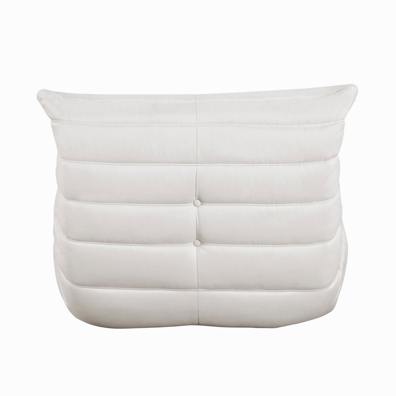 Chaise d'appoint luxueuse luxueuse 1 pièce, Beige