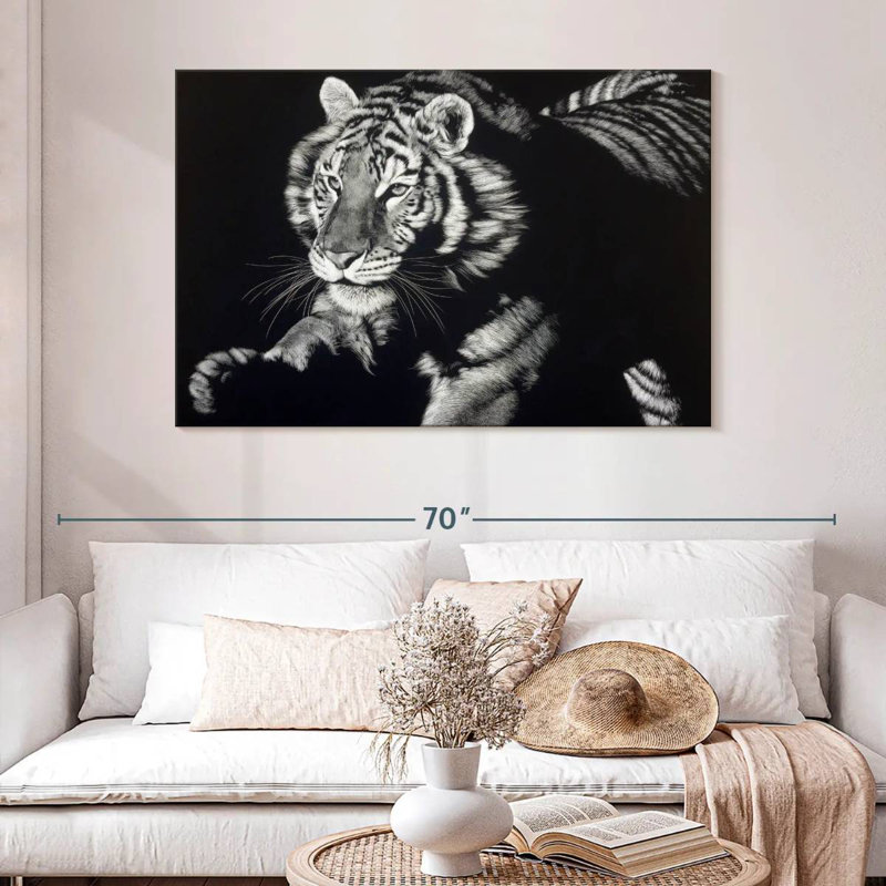 Eyes Burning Bright, 34" H x 51" W