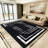 Modern Rectangular Frame Area Rug, Soft And Lightweight, Suitable For All Seasons, Easy To Maintain And Easy To Clean, Machine Washable Carpet Floor Mat, Suitable For Living Room, Bedroom, Dining Room, Office, Balcony, Room Decor, Home Decor, Outdoor Dec-2115018538