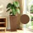 Set of 2 Large Tall Planter for Indoor or Outdoor - 24 inch Planter with Tray for Porch, Tall Outdoor Planter for Patio, Backyard, Large Planters for Outdoor Indoor Plants-406418968