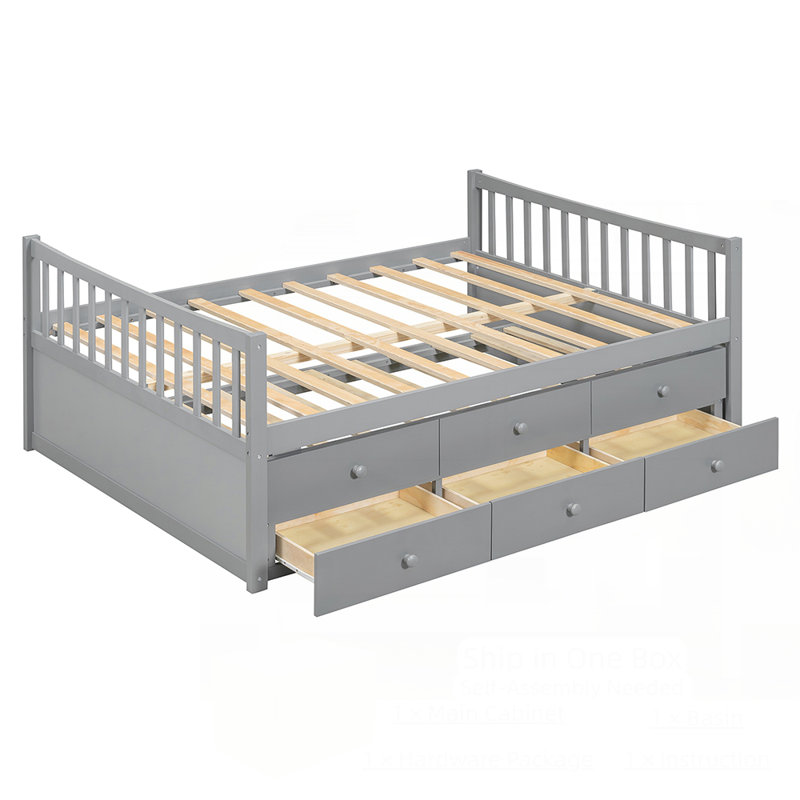 Lit de jour avec couchette et tiroirs, espace et style pour les maisons modernes, Gris
