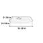 Table basse de plancher simple de style crème-107266474