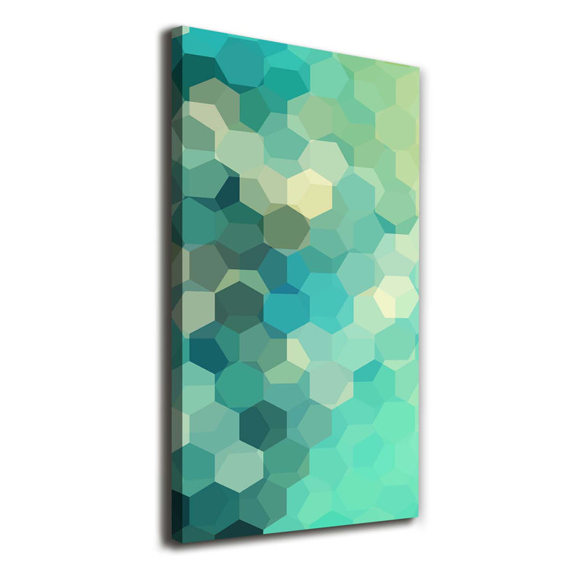 Abstraction Background - Wrapped Canvas Print