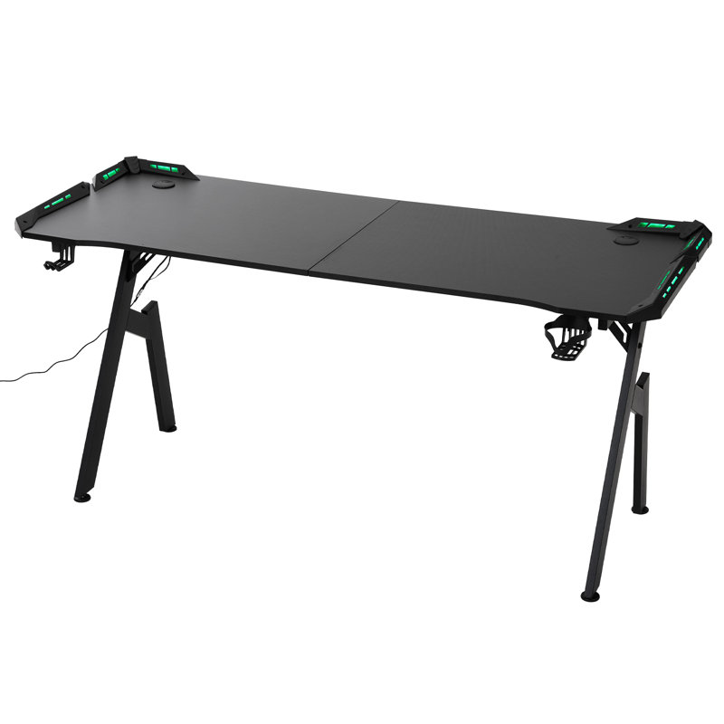 Metal Base Computer Desk, 74cm H x 160cm W x 60cm D