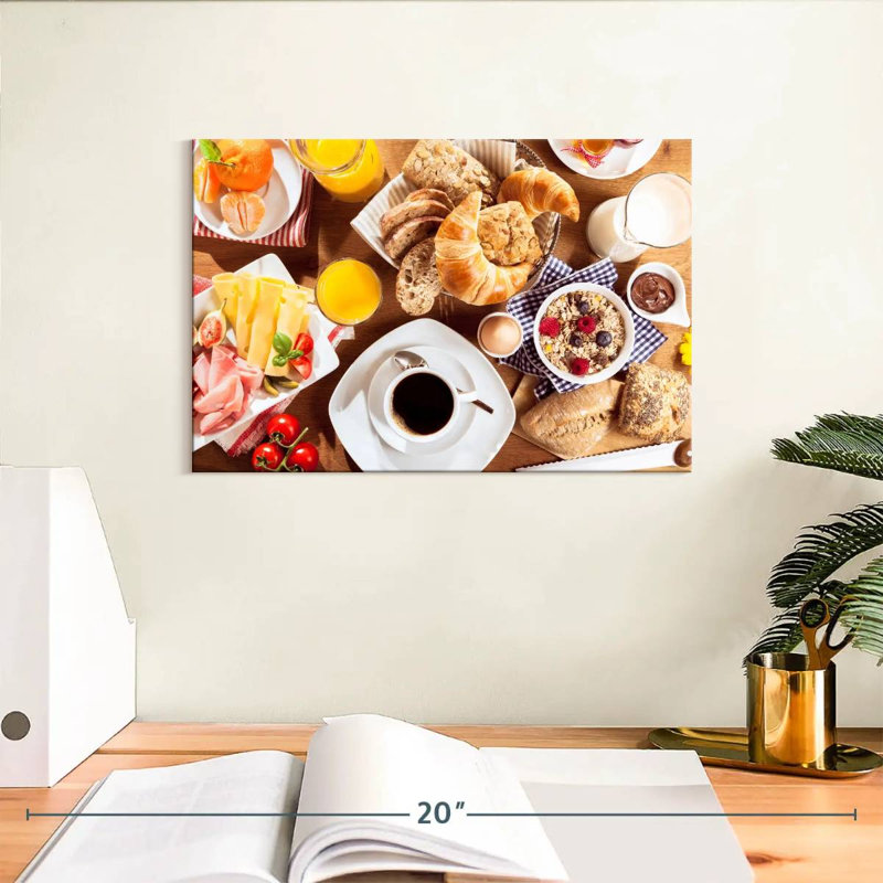 Yarlin Bountiful Breakfast Table, 8" H x 12" W