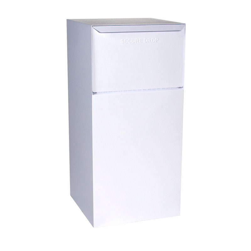 Steel Package Drop, White