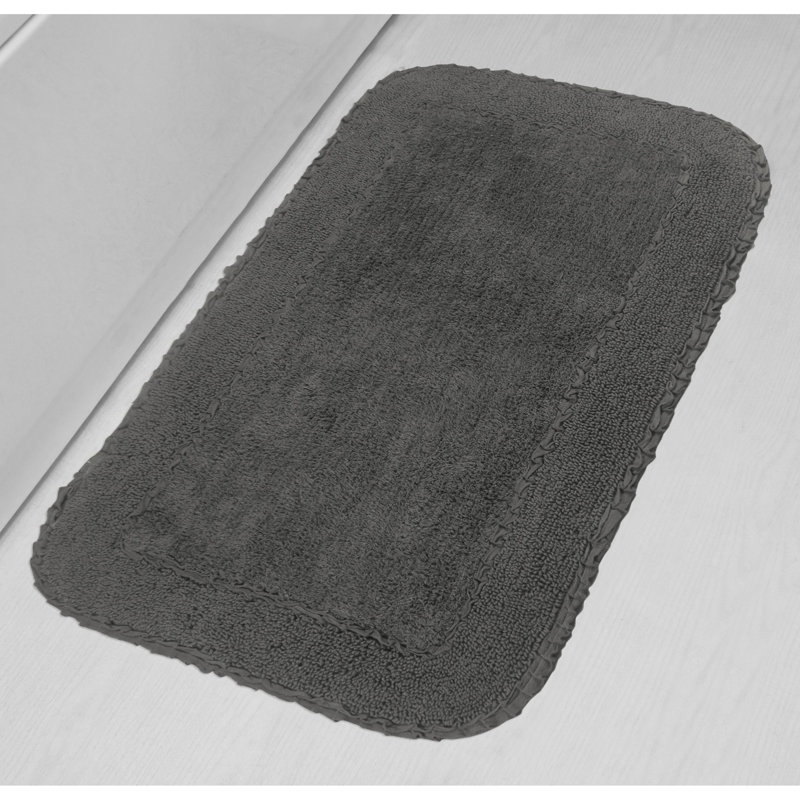 Maytham Bath Rug, Gray, Rectangle - 24" W x 40" L