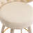 COOLMORE Counter Height Bar Stools Set Of 2 For Kitchen Counter Solid Wood Legs With A Fixed Height Of 360 Degrees-1076251229