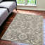 Tapis floral gris et ivoire Aldric-1713584692