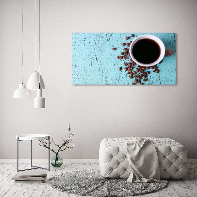 Black Coffee - Wrapped Canvas Print