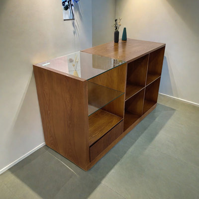 Armoire pour îlot central de style rétro
